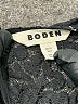 Boden Black Short Sleeve Top Size 6 - photo 4