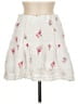 Zara Floral White Ivory Casual Skirt Size M - photo 1