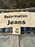 Reformation Jeans Blue Jeans Size 27 waist - photo 4