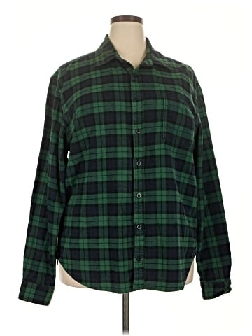 Merona Long Sleeve Button-Down Shirt (view 1)