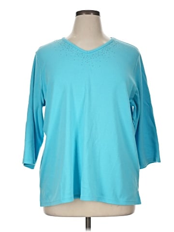 Quacker Factory 3/4 Sleeve Top (view 1)