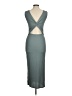 Antistar Solid Gray Casual Dress Size M - photo 2