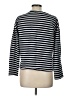 Assorted Brands Stripes Black Long Sleeve Top Size L (estimated) - photo 2