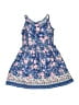BCBGirls Paisley Blue Dress Size 5 - 6 - photo 1