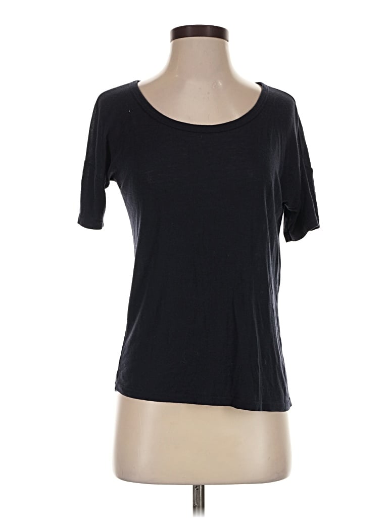 Pre-owned J.crew Collection Short Sleeve T-shirt In Black