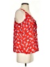 Stony Apparel 100% Polyester Red Sleeveless Blouse Size S - photo 4
