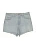 Universal Thread Blue Denim Shorts Size 10 - photo 1