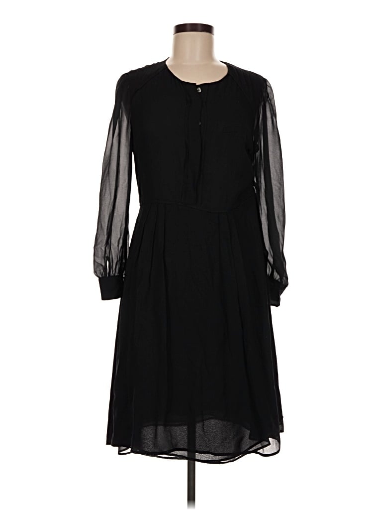 Pre-owned J.crew Collection Casual Dress In Black