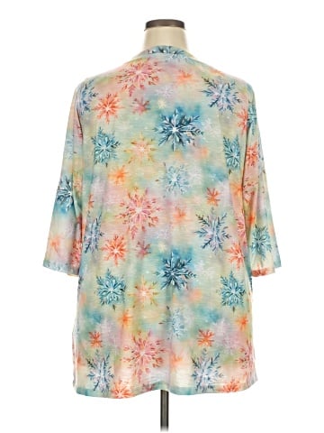 Woman Within 3/4 Sleeve T-Shirt (view 2)