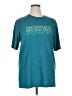 District. Color Block Teal Short Sleeve T-Shirt Size XL - photo 1