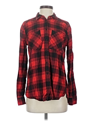 Express Long Sleeve Button-Down Shirt (view 1)