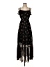 Guess 100% Polyester Black Casual Dress Size 2 - photo 1