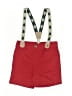 Cat & Jack 100% Cotton Red Overall Shorts 18-24 MO / 24 MO - photo 1