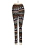 Time and Tru Print Black Leggings Size M - photo 2