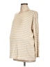 Hatch Tan Long Sleeve T-Shirt Size Lg Maternity (3) - photo 1