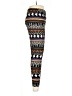 Time and Tru Print Black Leggings Size M - photo 4
