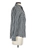 J.Crew Checkered-gingham Black Long Sleeve Button-Down Shirt Size 2 - photo 4