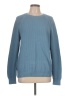 Ann Taylor LOFT 100% Cotton Solid Blue Pullover Sweater Size L - photo 1