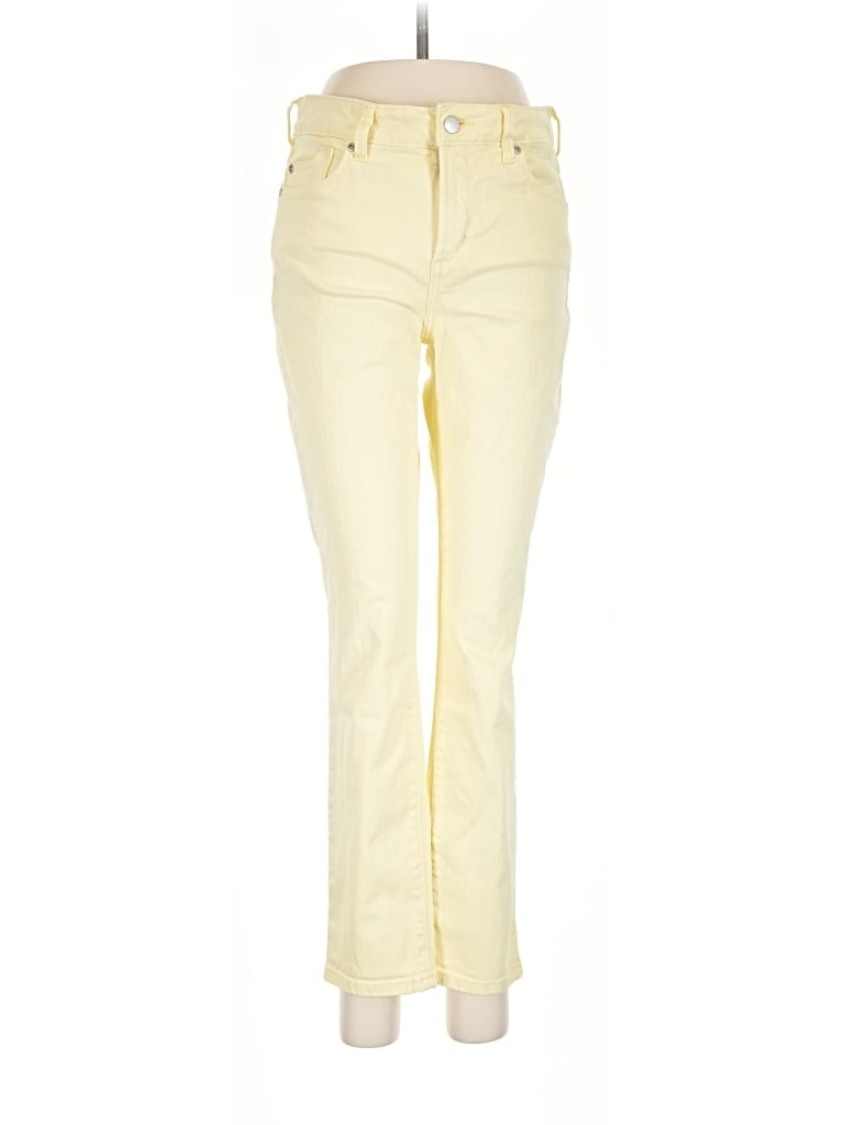 Pre-owned Nydj Jeans In Yellow