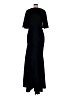 Theia Black Cocktail Dress Size 8 - photo 2