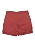 Lee 100% Cotton Solid Red Board Shorts Size 12 - photo 2