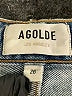 AGOLDE 100% Cotton Hearts Blue Jeans Size 26 waist - photo 7
