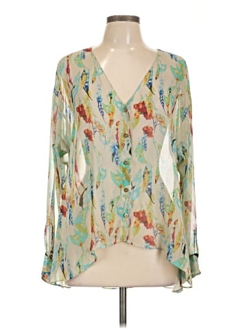 RACHEL Rachel Roy Long Sleeve Blouse (view 1)