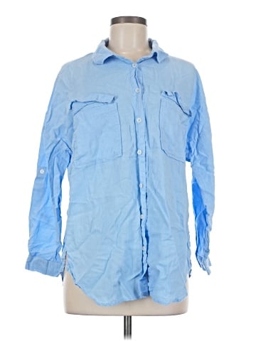 Love Tree Long Sleeve Button-Down Shirt (view 1)