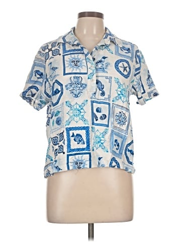 Jane and Delancey Short Sleeve Blouse (view 1)