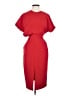 Mango Solid Red Cocktail Dress Size 2 - photo 1