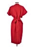 Mango Solid Red Cocktail Dress Size 2 - photo 2