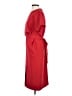 Mango Solid Red Cocktail Dress Size 2 - photo 5