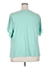DressBarn Teal Short Sleeve Blouse Size 2X - photo 2