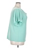 DressBarn Teal Short Sleeve Blouse Size 2X - photo 4
