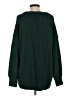 Free People Solid Green Pullover Sweater Size S - photo 2