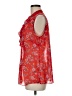 CAbi 100% Polyester Red Sleeveless Blouse Size M - photo 5