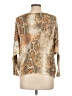 Assorted Brands Animal Print Gold Pullover Sweater Size Lg - photo 2