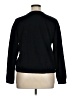Madewell Black Plus Ottoman Knit Wrap Top Size 1X - photo 2