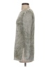 Nic + Zoe Silver Pullover Sweater Size S - photo 5