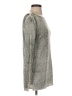 Nic + Zoe Silver Pullover Sweater Size S - photo 4