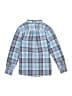 Vineyard Vines 100% Cotton Plaid Blue Long Sleeve Button-Down Shirt Size 12 - 14 - photo 2