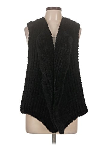 NANETTE Nanette Lepore Faux Fur Vest (view 1)
