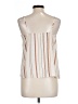 Love J 100% Polyester Ivory Sleeveless Blouse Size L - photo 2