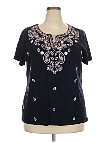 Talbots Short Sleeve Blouse (view 1)