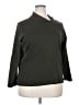 Chaps 100% Cotton Green Long Sleeve Top Size 2X - photo 1