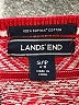 Lands' End 100% Supima Cotton Red Pullover Sweater Size S - photo 7