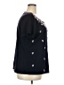 Talbots 100% Cotton Black Short Sleeve Blouse Size 3X - photo 4