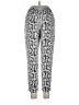 J.Crew Factory Store 100% Polyester Animal Print Silver Casual Pants Size 10 - photo 2