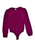 Express Burgundy Bodysuit Size XS - photo 1