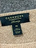 Charter Club 100% Cashmere Tan Cashmere Pullover Sweater Size XS - photo 7
